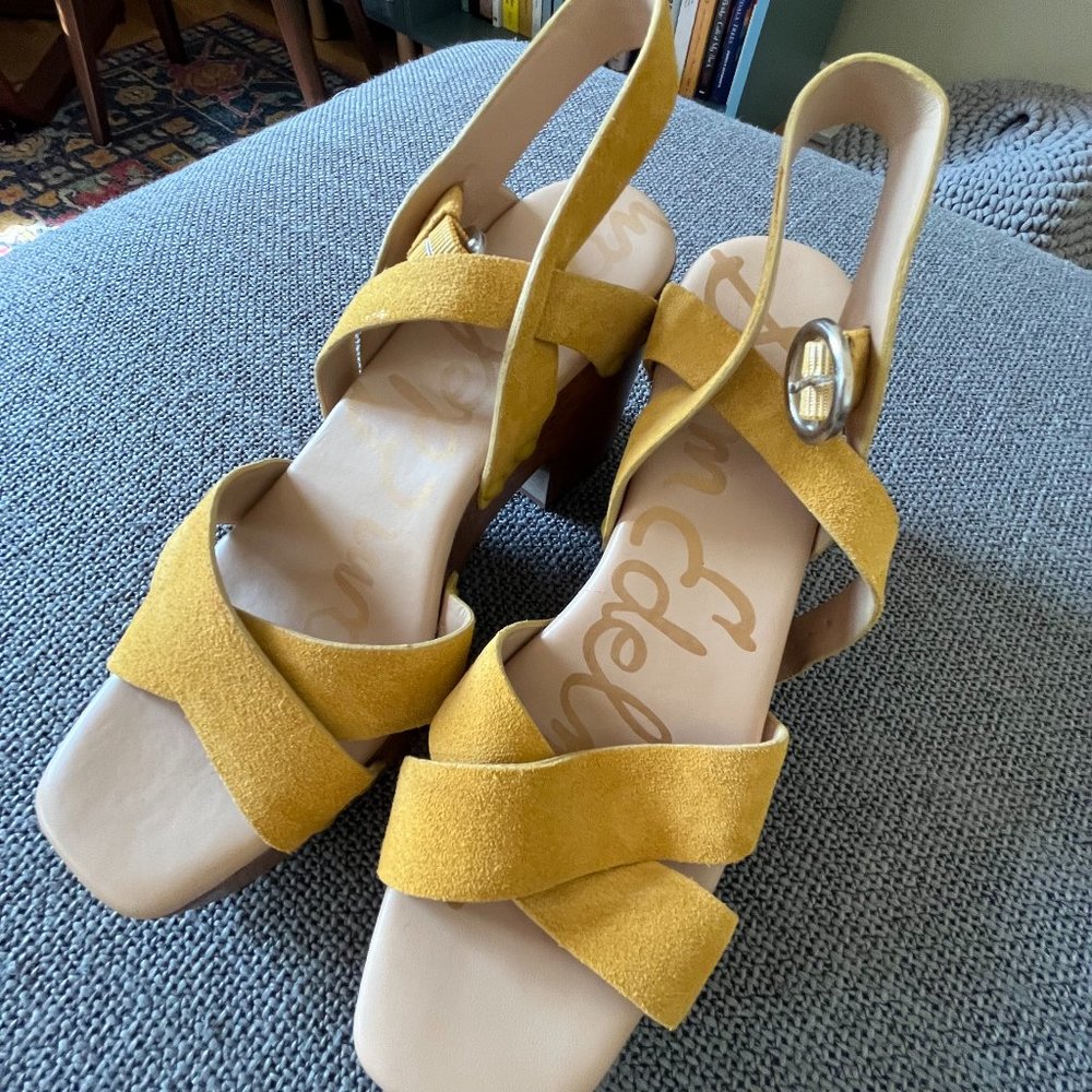 Sam Edelman Size 8 platform sandal